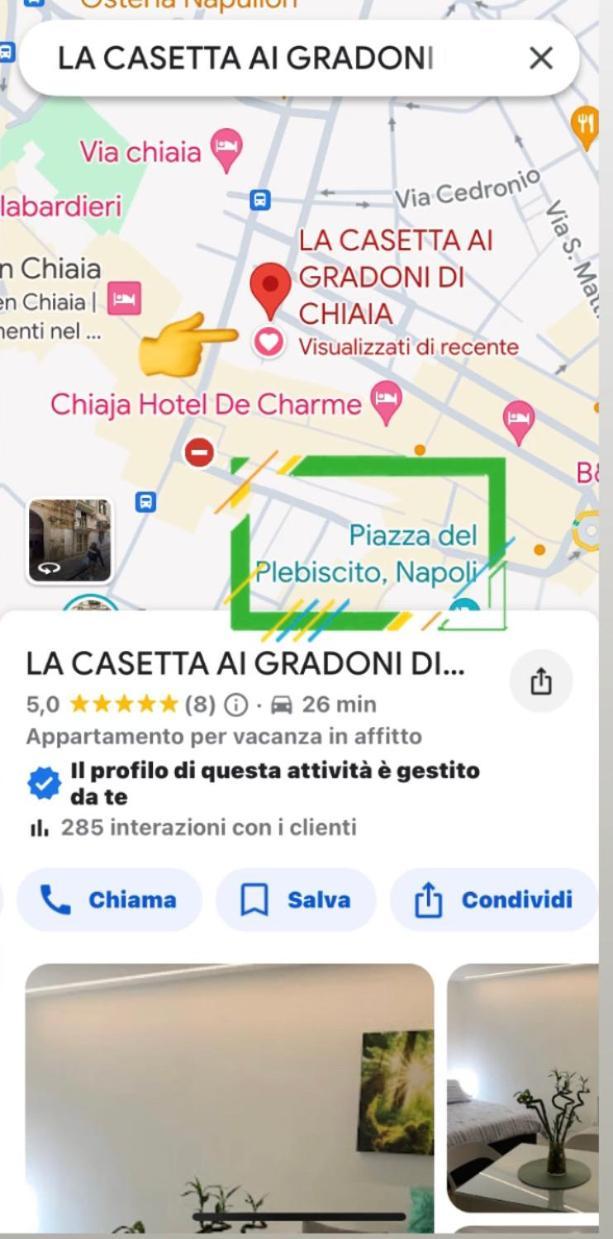 La Casetta Ai Gradoni Di Chiaia Napels Buitenkant foto